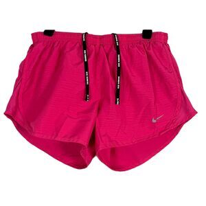 Nike Dri Fit Running Shorts Womens Small Pink Lined Athletic Gym Active